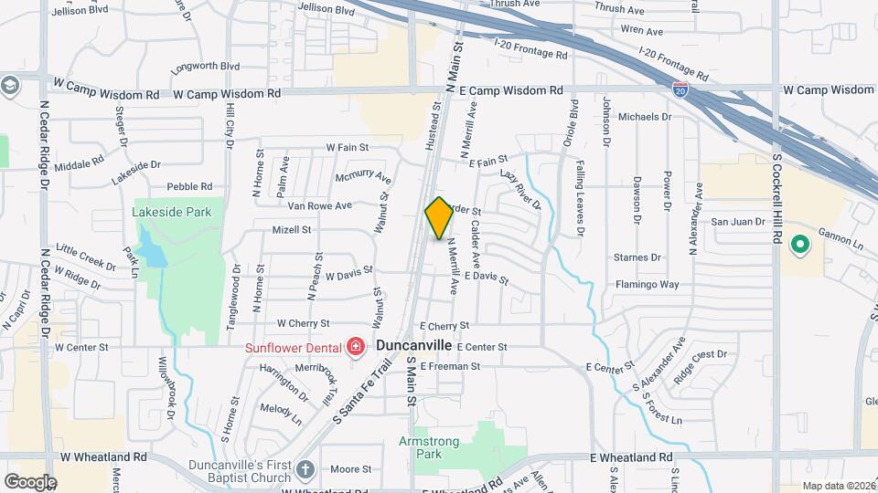 401 N Merrill Ave Map and Location Details