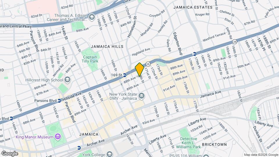 88-10 170th St Map and Location Details