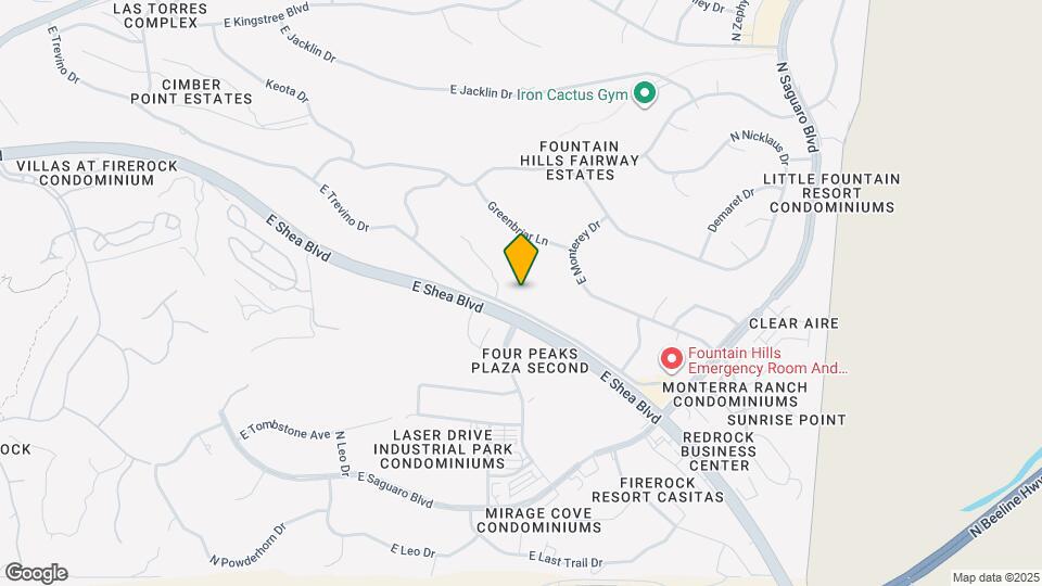 16710 E Trevino Dr Map and Location Details