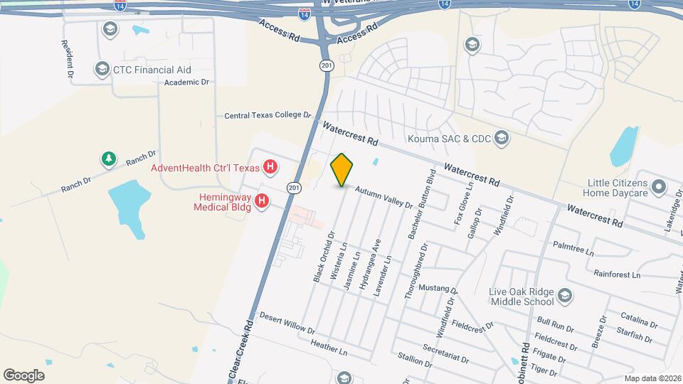 2403 Black Orchid Dr Map and Location Details