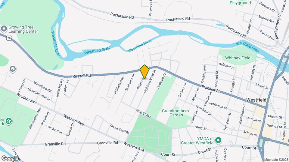 28 Ridgeway St, Unit A Map and Location Details