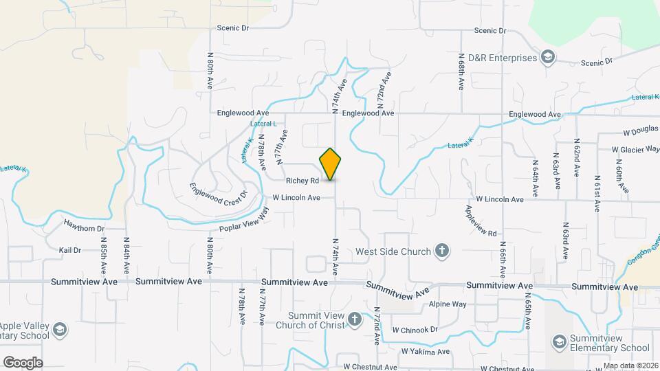 7400 Richey Rd Map and Location Details