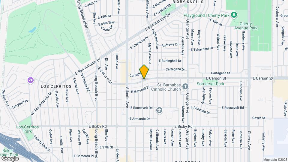812 E Carson St Map and Location Details