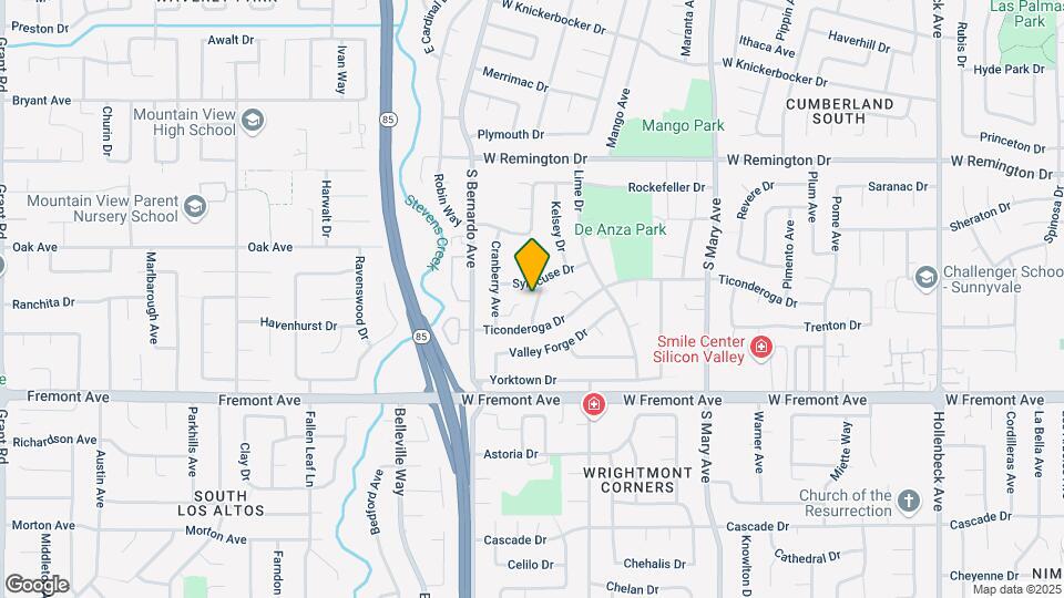 1219 Elderberry Dr Map and Location Details