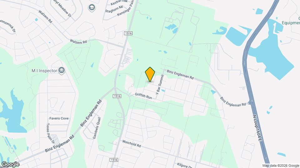 8814 McCoy Pass Map and Location Details