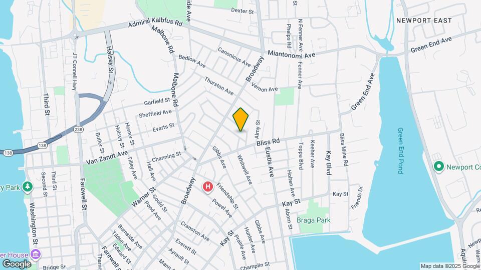 18 Brooks Ave, Unit #2 Map and Location Details