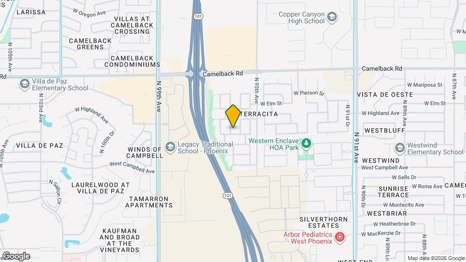 4705 N 96th Ave Map and Location Details