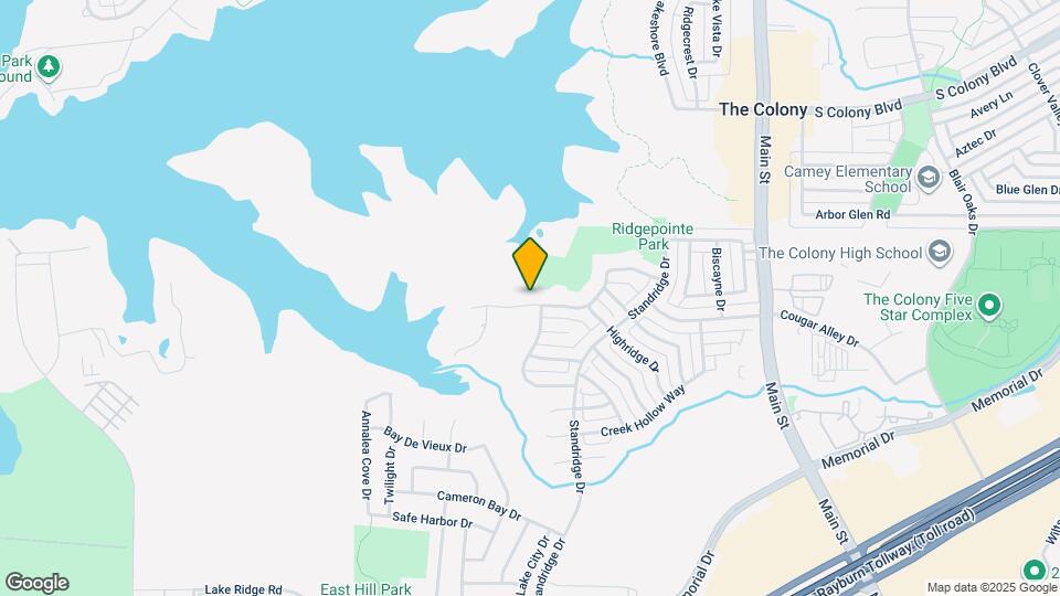 3921 Lakeside Dr Map and Location Details