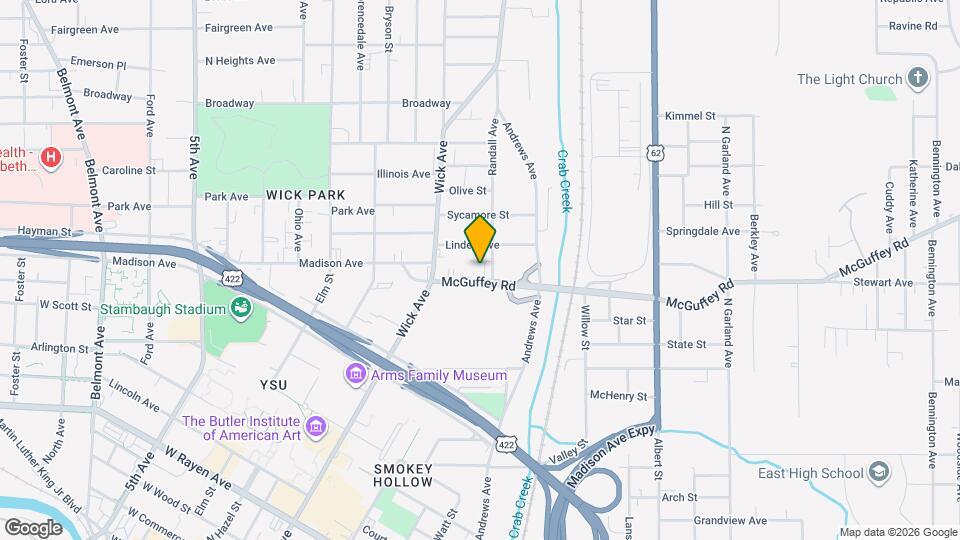 50 McGuffey Rd Map and Location Details