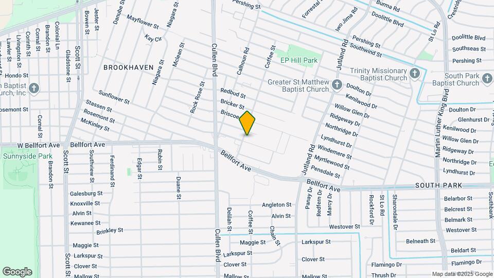 4905 Sunflower St Map and Location Details