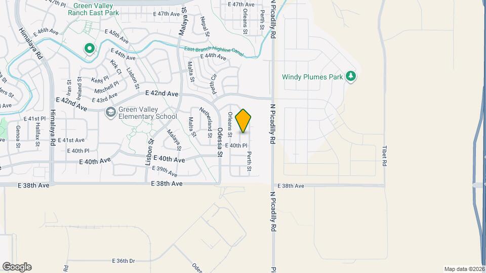 4076 Orleans Ct Map and Location Details