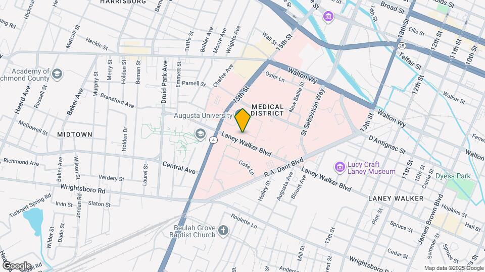 1120 15th St Map and Location Details