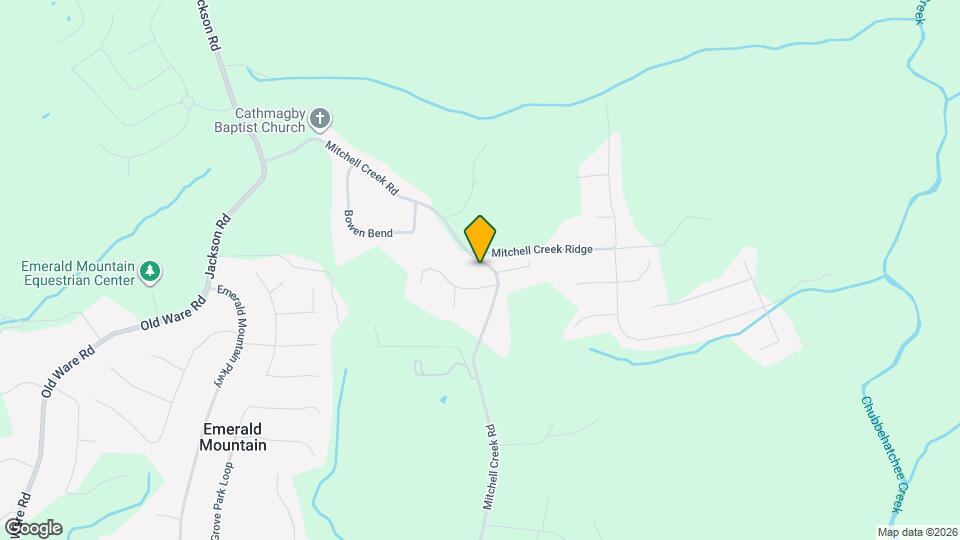 2563 Mitchell Creek Rd Map and Location Details