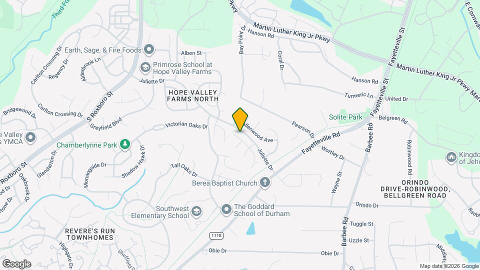 210 Wood Valley Ct Map and Location Details