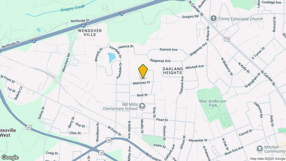1378 Melviney St Map and Location Details