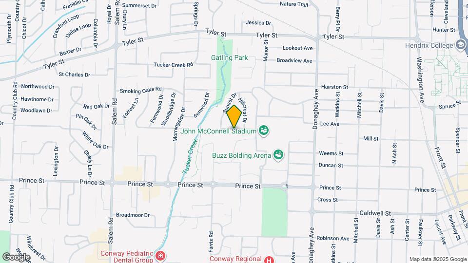 2417 Meadow Dr Map and Location Details