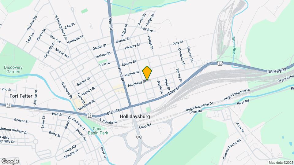 808 Allegheny St, Unit 808 Allegheny St 2FL Map and Location Details