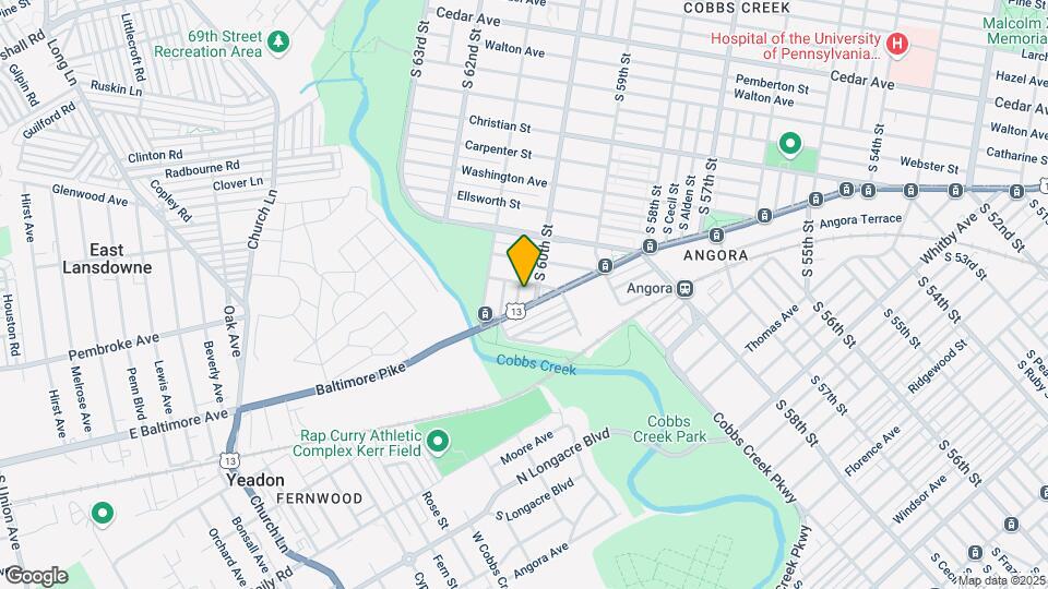 1211 S Edgewood St Map and Location Details