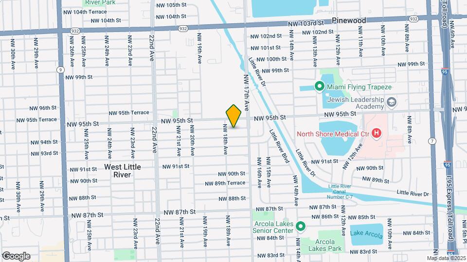 1756 NW 94th St Map and Location Details