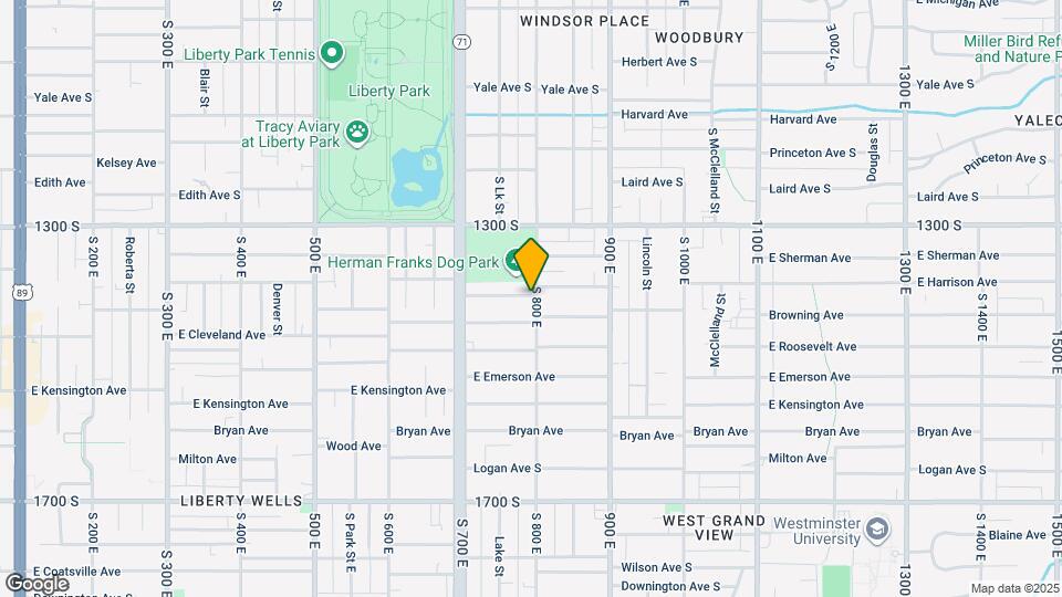 1272 E Harrison Ave Mapa y Detalles de la Ubicación