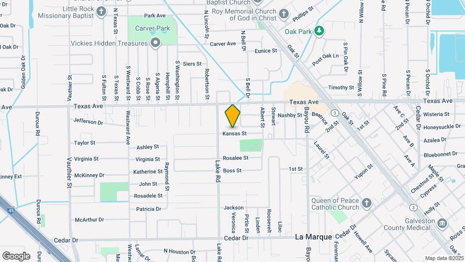 1728 Kansas St Map and Location Details