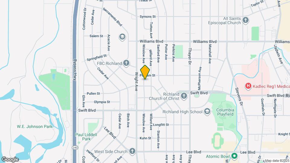 1032 Winslow Ave Map and Location Details