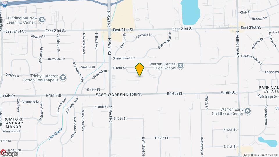 9162 E 17th St Map and Location Details