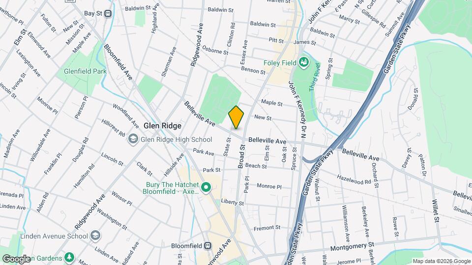 361 Belleville Ave, Unit 1 Map and Location Details