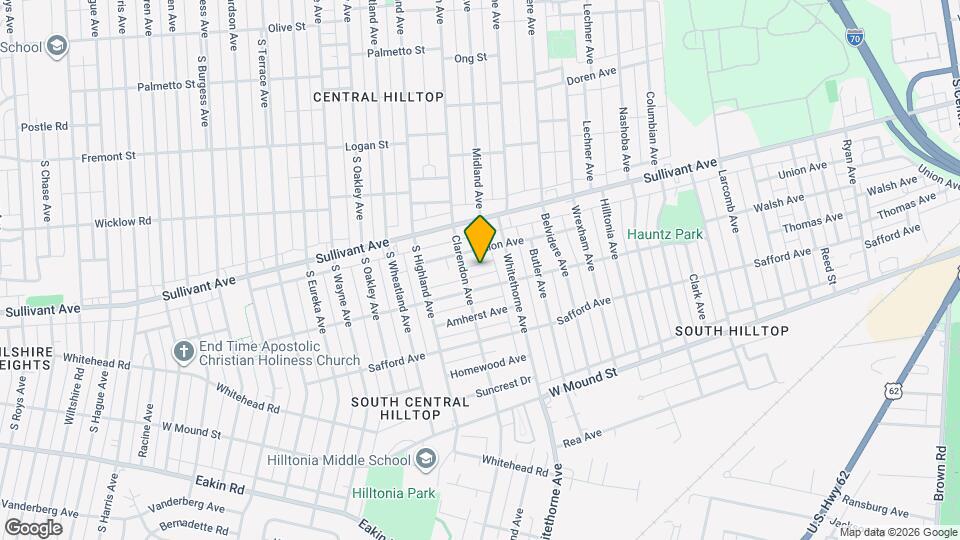 2203 Clarendon Ln Map and Location Details