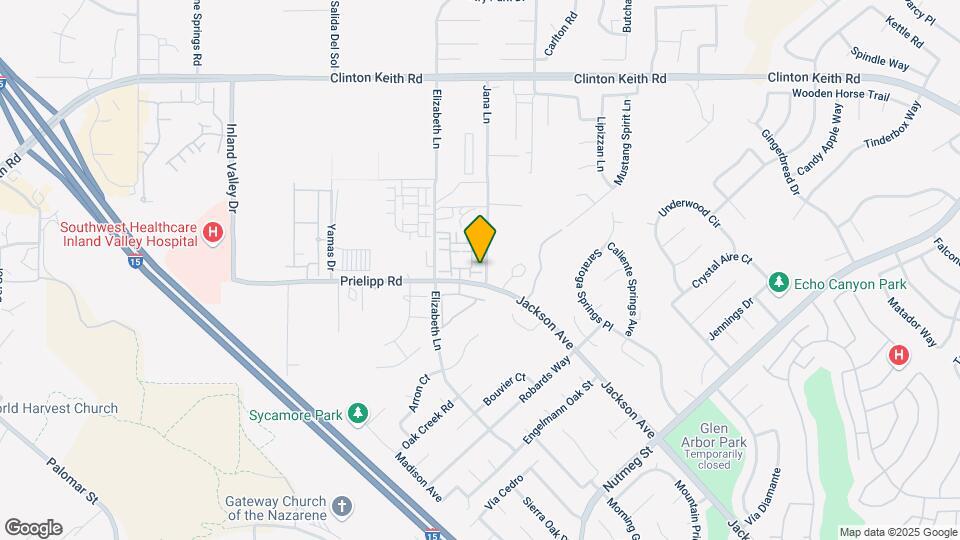 24970 Vermijo Ct Map and Location Details