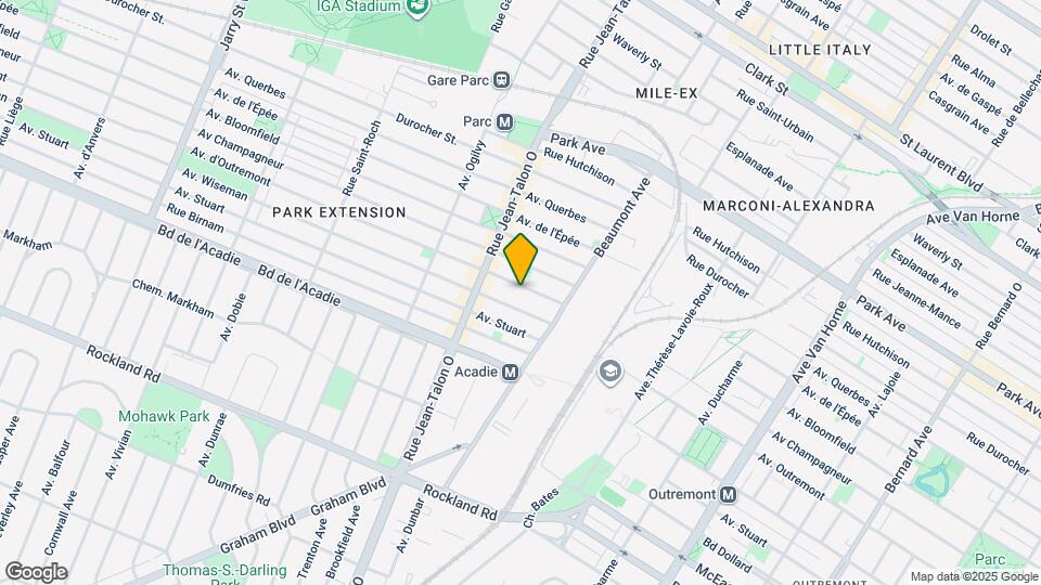 6992 D'outremont Av Map and Location Details