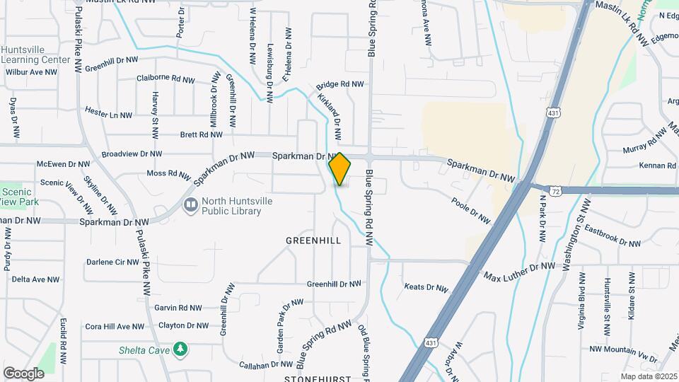 2616 Gamma Cir NW Map and Location Details