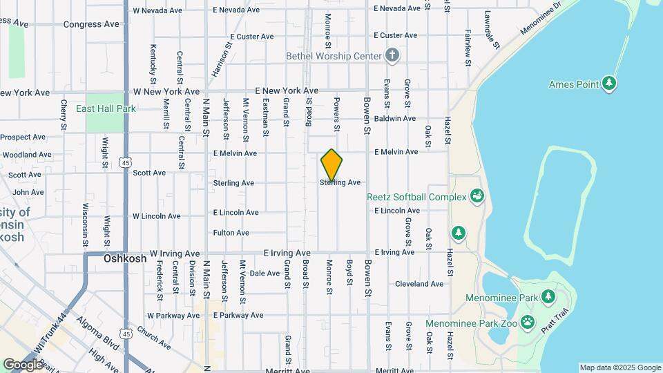 617 Sterling Ave Map and Location Details