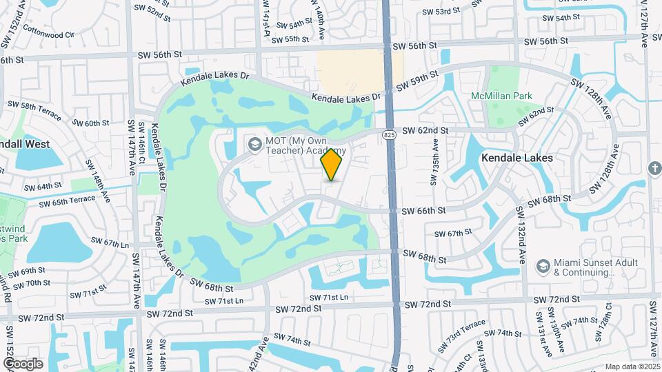 6400 SW 138th Ct Mapa y Detalles de la Ubicación