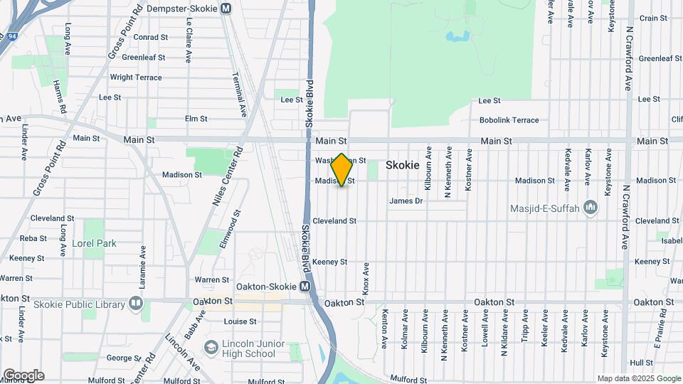 8242 Kilpatrick Ave Map and Location Details