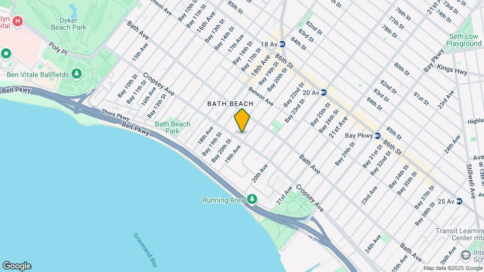 1871 Cropsey Ave Map and Location Details