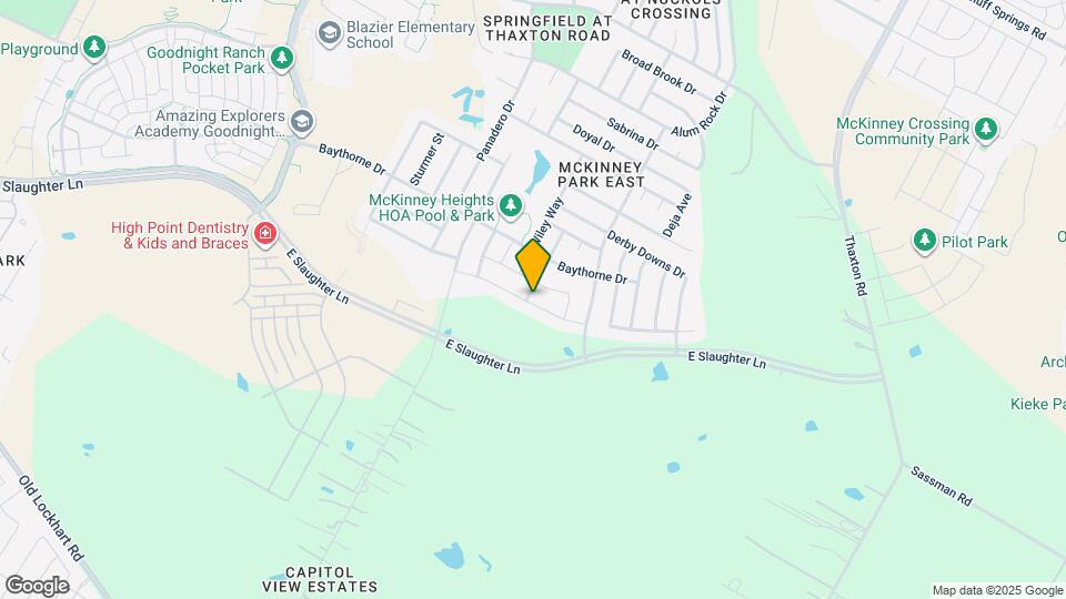 6800 Sunderland Trail Map and Location Details