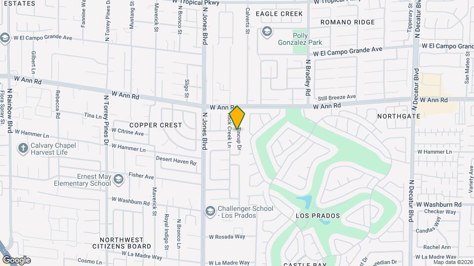 5433 Tincup Dr Map and Location Details