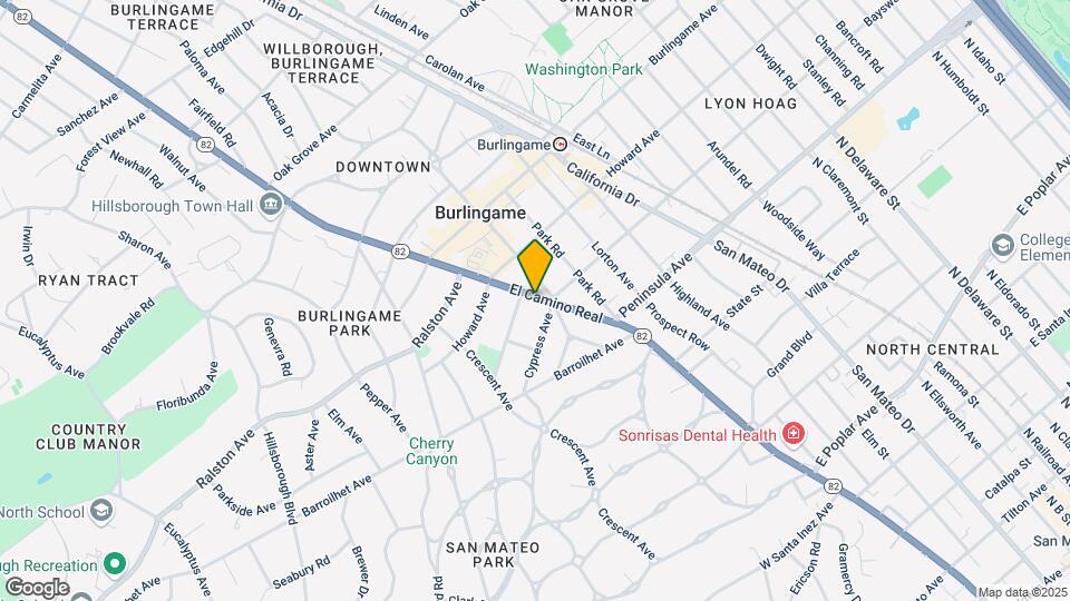 111 El Camino Real Mapa y Detalles de la Ubicación