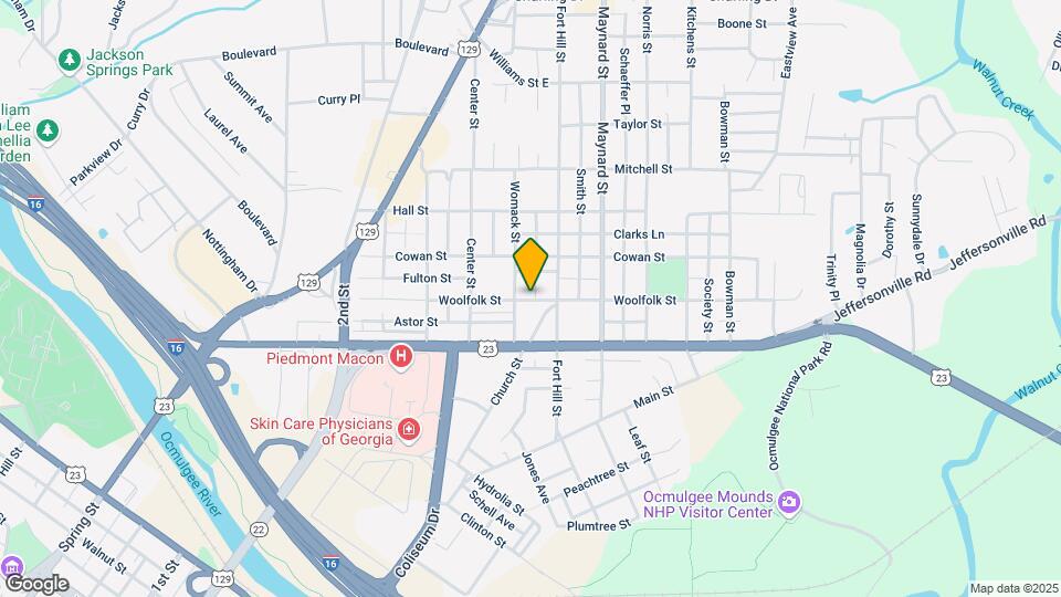 634 Woolfolk St Map and Location Details