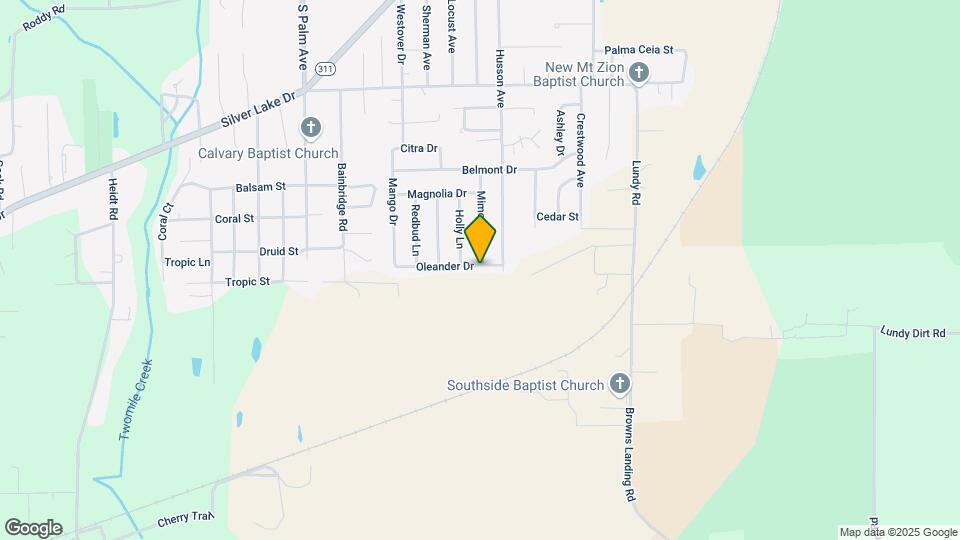 213 Oleander Dr Map and Location Details
