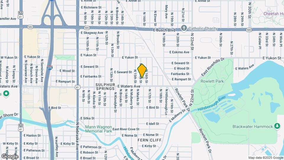 8405 N Semmes St Map and Location Details