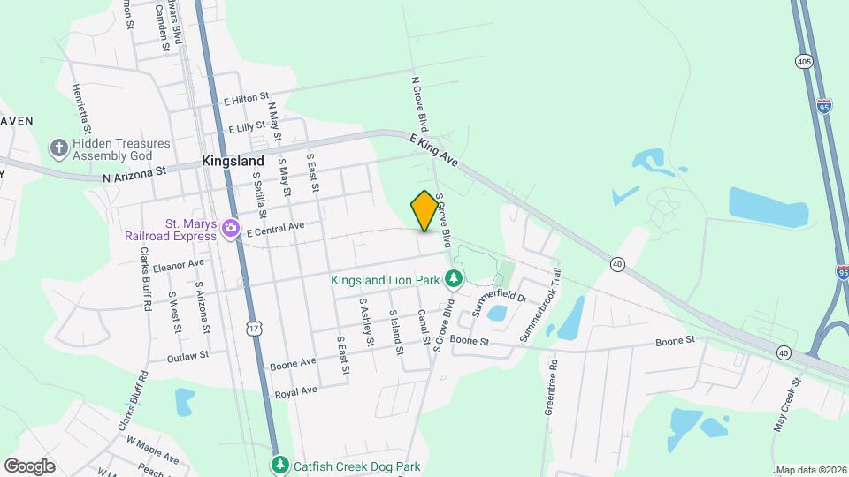 401 Lawnwood Ct Map and Location Details