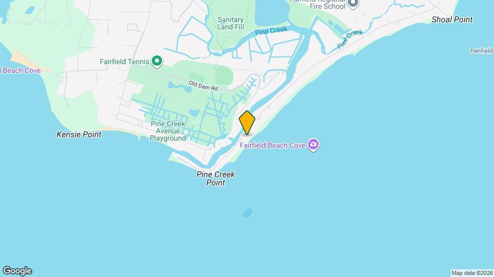 1895 Fairfield Beach Rd Map and Location Details