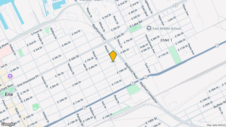 820 Wayne St, Unit 1 Map and Location Details