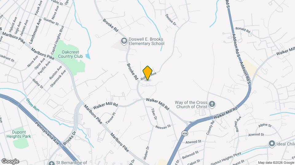 5834 Holly Springs Dr N Mapa y Detalles de la Ubicación
