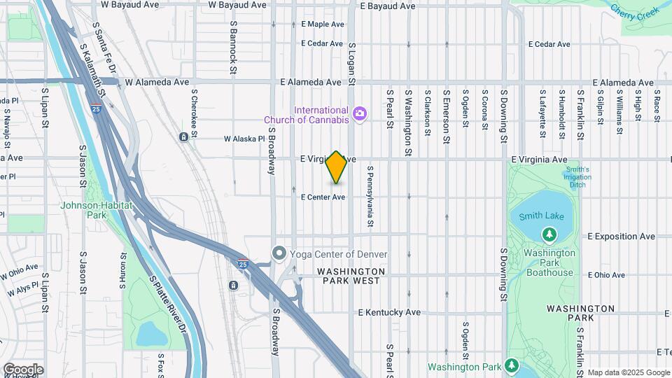 576 S Grant St Map and Location Details