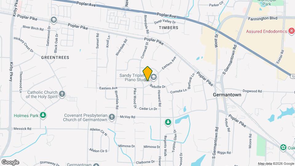 7260 Eastern Ave Map and Location Details