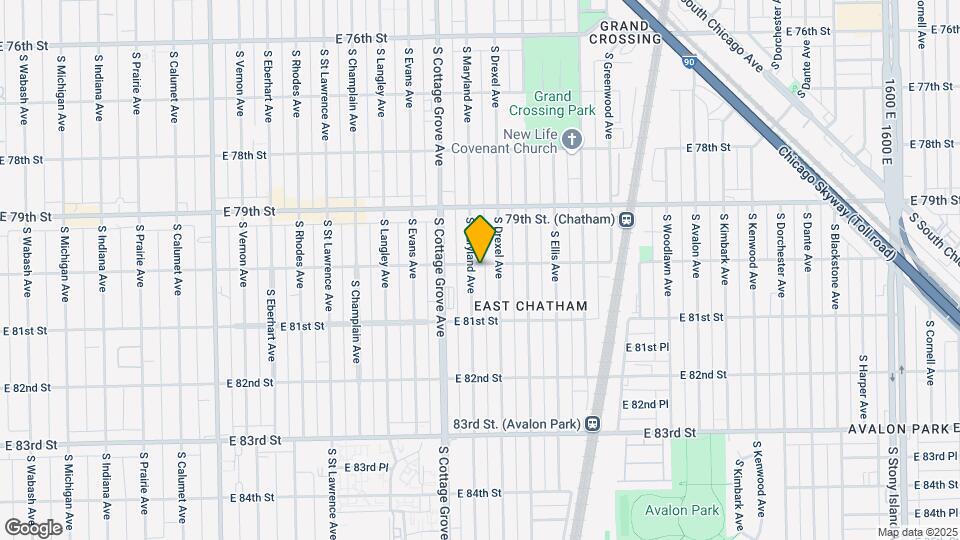 8001 S Maryland Ave Mapa y Detalles de la Ubicación