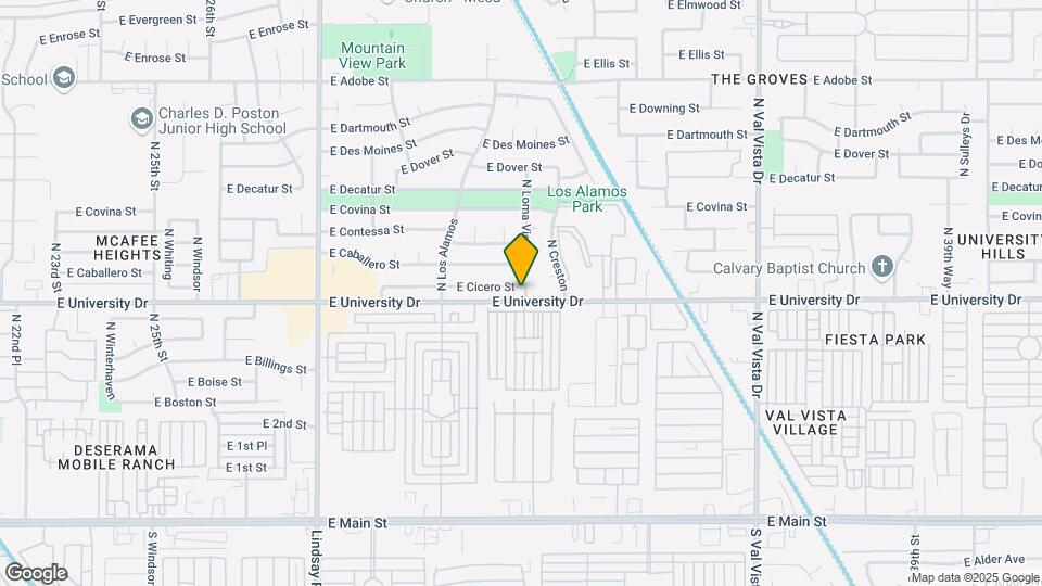 3143 E Cicero St Mapa y Detalles de la Ubicación